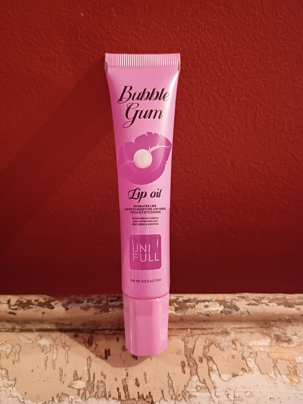 Bubble Gum Lip Oil by UNIF — Pink Hydrating Lip Oil